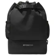 Black Drawstring BEYOND YOGA Convertible Gym Bag Backpack NWT