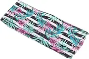 [Happyyami] Hawaii Style Knotted Headband Breathable Sports Headband for Women Elastic Sweatband for Yoga Running Basketball and Fitness Activities Summer Fashion Accessory
