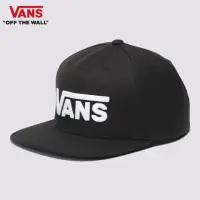 在飛比找momo購物網優惠-【VANS 官方旗艦】Drop V 男女款黑色棒球帽