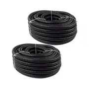 Patron SLT14-200 200’ 200 feet cord protector split wire loom cable sleeve, mana