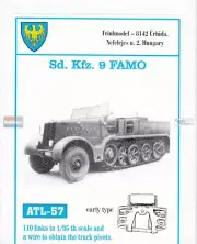 FRUATL057 1:35 Friulmodel Track Link Set - SdKfz.9 FAMO Half Track (110 Links)