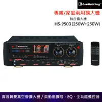 在飛比找momo購物網優惠-【AudioKing】HS-9503 綜合擴大機(專業/家庭