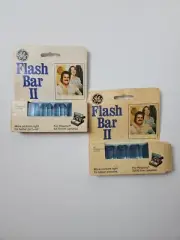 GE Flash Bar II For Polaroid SX-70 Film Camera 2 Packs