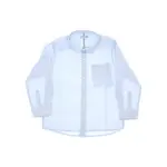 [MAYORAL] MAYORAL Cotton and linen-blend shirt Kids 7Y 7Y Blue