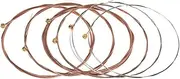 High-End Guitar String Coated Acoustic Guitar Strings Hexangular Steel Core Phosophor Bronze Anti-Rust Coating Pack of 6 Strings ZIKO DPP-012