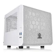 Thermaltake Core V1 Snow Edition Cube mini-ITX Computer Case - White [CA-1B8-00S6WN-01]