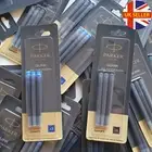 Geniune Parker Quink Ink Fountain Pen Cartridges Black / Blue Refill Replacement