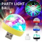 Mini USB Disco Ball Party Light Portable DJ Stage LED Light Strobe Lamp Club AU