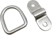 D Ring Tie Downs Corrosion Resistance Lashing Rings Easy Installation Cargo Hook Trailers Boats Motorcycles Vehicles Warehouses