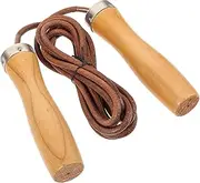 Sosoport Durability Comfort Wooden Handle Skipping Rope Sports Supplies for Physical Education