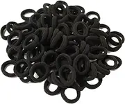 TreegoArt Small Hair Elastics Kids Hair Bands Baby Girl Hair Rubber Bands Tiny Ponytail Holders Soft Mini Hair Ties - Pack Of 50