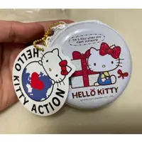 在飛比找蝦皮購物優惠-4<全新>三麗鷗。Hello Kitty小鐵盒零錢包。耳機包