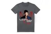 Dexter Mens Good Bad T-Shirt (Charcoal) - UTTV7130
