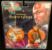 1996 MGA Warner Bros Space Jam Walkie Talkies Michael Jordan Bugs Bunny 9-v batt