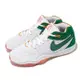 Nike 籃球鞋 Air Zoom G.T. Hustle 2 EP 男鞋 白 綠 Swoosh Squad DJ9404-103