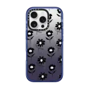 iPhone 16 Pro Impact Case MagSafe Compatible Monochrome Bloom