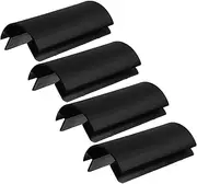 TOBBOMEY 4pcs Foosball Table Corner Safety Protectors Durable Plastic Edge Guards for Easy Installation Foosball Accessory for Soccer Table Maintenance and Protection