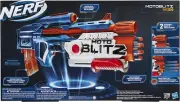NERF Elite 2.0 Motoblitz Blaster with Scope, Motorized 10-Dart Blasting