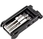 Mirpuytn Repair Combination Tool, Bike Multifunction Tools 23 In 1, Folding Bike Multi Tool, Bike Repair With Bike Chain Tool For Outdoors For Women Men