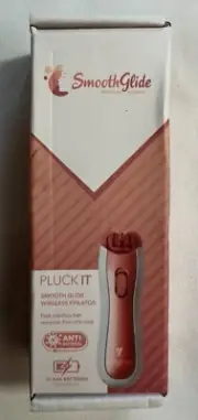 Smooth Glide Pluck It Hair Removal Epilator Wireless Anti-Bacterial