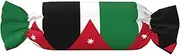 GaxfjRu Jordanian flag print Men's Crewneck Sweater Soft Casual Sweaters for Men Classic Loose Fit Pullover Sweaters