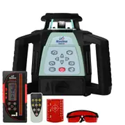 Maxiline Dual Grade Self Leveling Rotary Laser Level + Digital Receiver GSW301