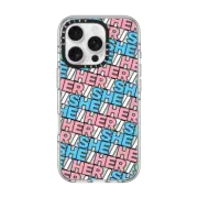 iPhone 16 Pro Clear Case MagSafe Compatible SHE / HER