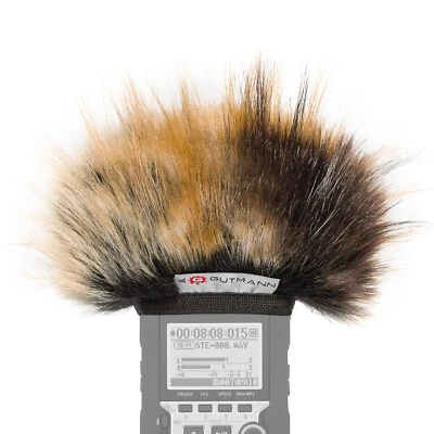 Gutmann Microphone Fur Windscreen Windshield for Tascam DR-40X / DR-40 V2 TIGER