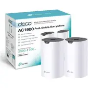 TP-Link Deco Whole Home Mesh WiFi System (Deco S4) AC1900, 3800 Sq.ft - 2 Pack