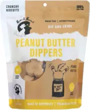 Mimi & Munch 100% Natural Peanut Butter Dippers Dog Treats Biscuits 180 G