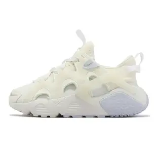 Nike 休閒鞋 Wmns Air Huarache CRAFT 女鞋 男鞋 奶油白 武士鞋 襪套式 DQ8031-102