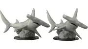 Hammerhead Shark D&D Roleplaying Dungeon and Dragons Miniature