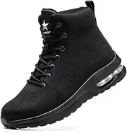 [Rona Shoes] Rona Safety Boots - Steel Toe Cap Work Shoes for Men and Women - Lightweight, Comfortable, Non-Slip Trainers