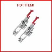 Heavy Duty Large Toggle Clamp Latch (2ct) 2000Lbs Holding Capacity,Self-Lock U-B