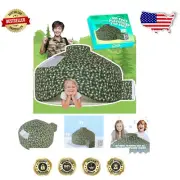 Camo Stars Inflatable Playhouse for Kids - 6-Person Air Tent, Quick Assembly
