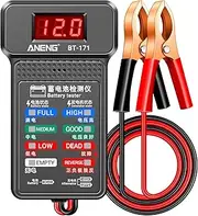BT-171 12V Multifunctional Battery Testers Status-Indicator Auto Rep Industry Detection with Reverse Display Screen Electrician Tool