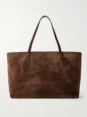 [Liffner] Liffner - Mega Sprout Suede Tote - Dark brown - One size One size Brown