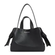 [Acne Studios] Acne Studios-Black Grained Leather Bag-Donna OS