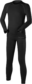 [FALKE] Children's Unisex Maximum Warm Base Layer Set-Thermal Top & Bottom
