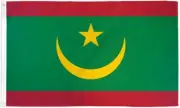 10 x "MAURITANIA" flag 3x5 ft polyester banner sign Mauritanian African UN