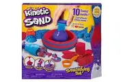 Kinetic 2 lbs Sand Sandisfying Set 10 Tools Ages 3+ Toy Play Build Learn School