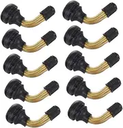 Tire Valves Stem Replacement Kit 10pcs Rubber Valves for Motorcycle Scooter Simple Fit