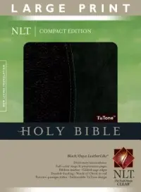 在飛比找博客來優惠-Large Print Bible-NLT-Compact