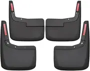 Husky Liners — Front & Rear Mud Guards | Fits 2021-2024 Ford F-150 (Excludes Raptor Models), Front and Rear - Black, 4 Pc. | 58526 - Black, 4 Pc | 58526