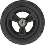 Wheelchair Wheel PU Non Slip Wear Strong Bearing Capacity Walker Tire Replacement 6in for Electric Wheelchairs Trolleys PU Polyurethane Material Lightweight