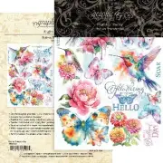 Graphic 45 Rub-On Transfers-Flight Of Fancy 5A0024L4-1G7WS