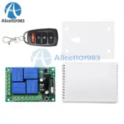 AC90-220V 433Mhz 4CH Relay Module Remote Control Receiver RF Wireless Switch