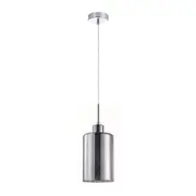 Interior Iron & Chrome Glass With Dotted Effect 1 Light Pendant - ESPEJO3