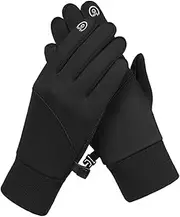 [Ipetboom] Portable Cycling Gloves Touch Screen Men's Winter Gloves for Cold Weather