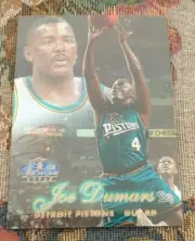 1997-98 Flair Showcase Joe Dumars Row 2 Card - Detroit Pistons